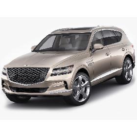 Genesis GV80 2021 3D model